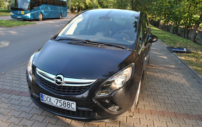 Opel Zafira cena 44500 przebieg: 190000, rok produkcji 2015 z Oleśnica małe 352